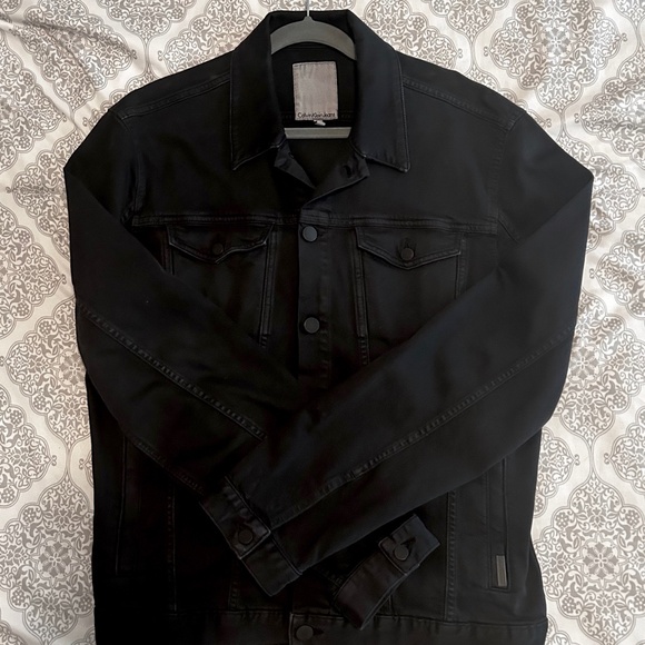 Calvin Klein Jeans - Men's Jacket - Black EUC Large - Picture 9 of 11
